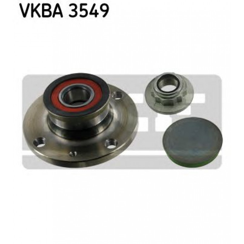 VKBA 3549 SKF Ступиця колеса в зборі